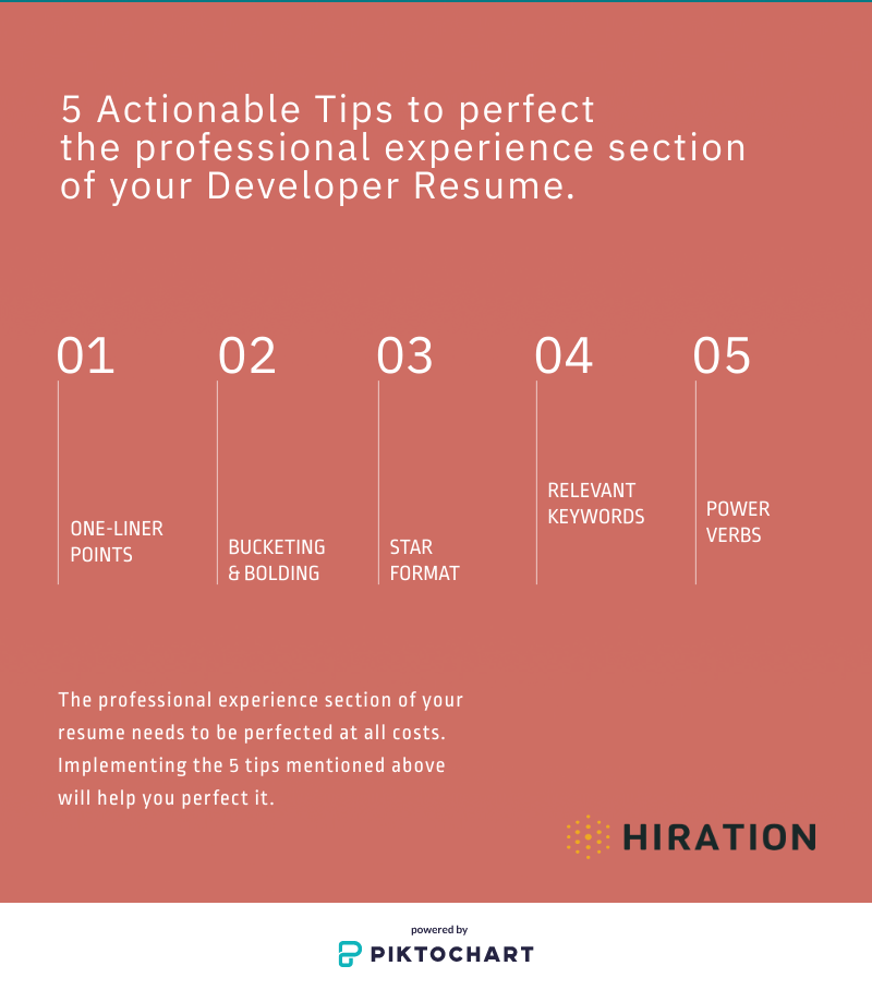 developer-resume-professional-experience-five-tips