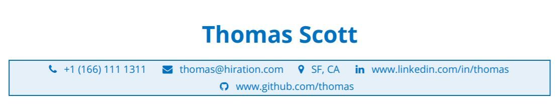 python-resume-header