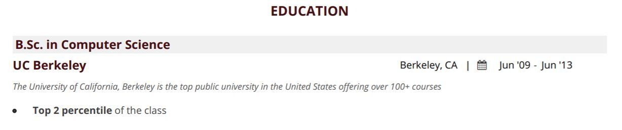 software-engineering-resume-education