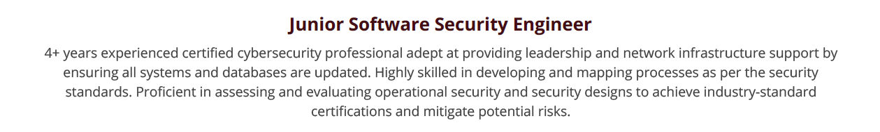 Entry Level Cyber Security Resume: 2022 Guide with 10+ Examples