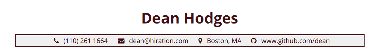 Sharepoint-Resume-Header