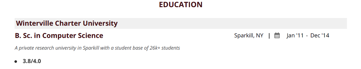 Spring-Boot-Resume-Education