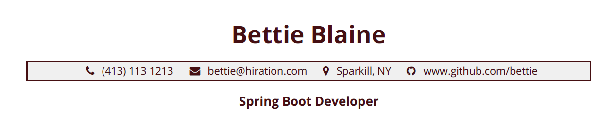 Spring-Boot-Resume-Profile-Title