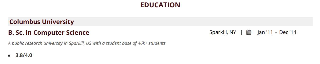 mongodb-resume-education