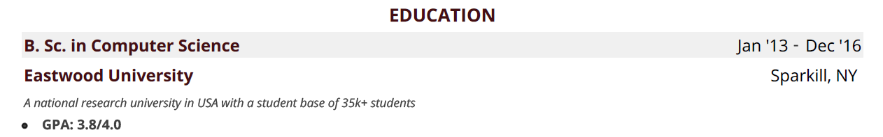 splunk-resume-education