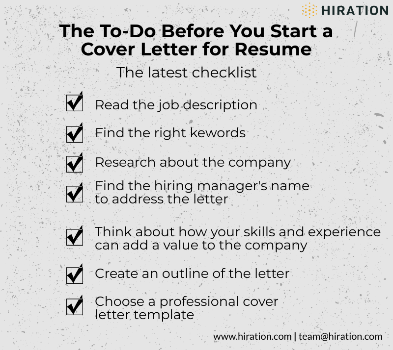 key words for cover letter