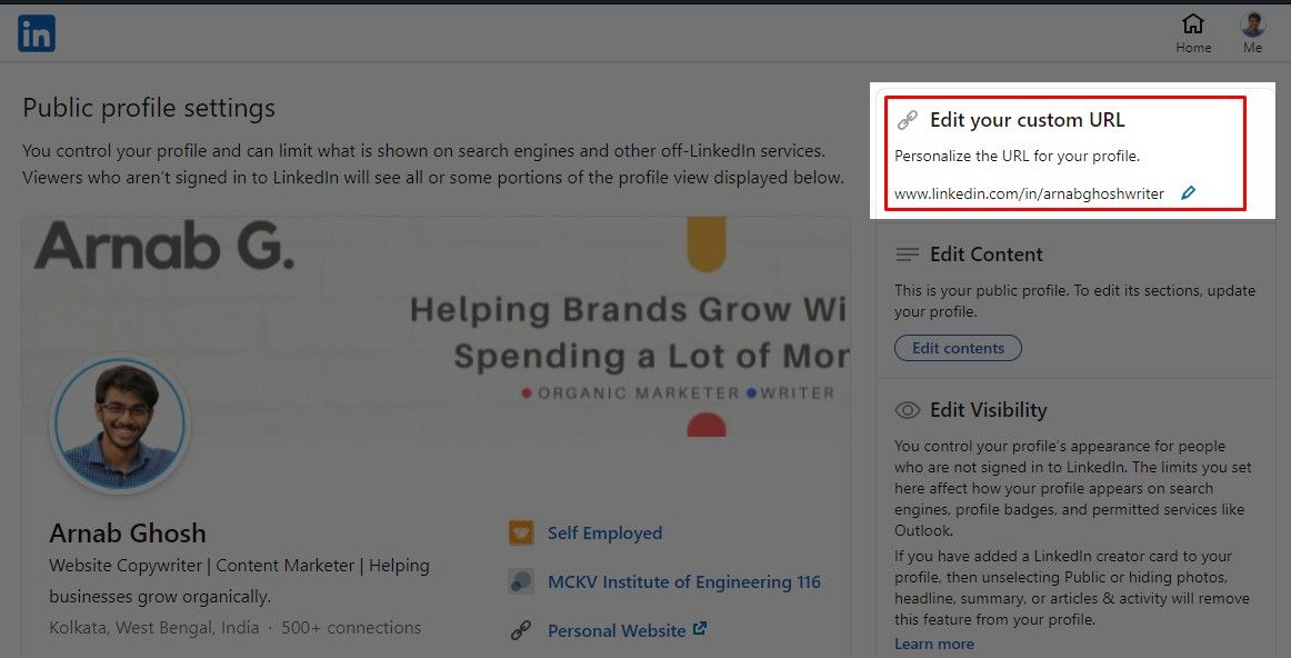 How to Edit Your LinkedIn URL? A Step-by-Step Guide For 2023