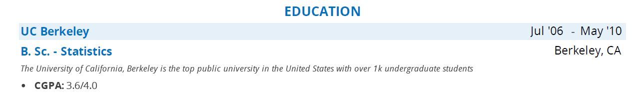 Machine-Learning-Resume-Education