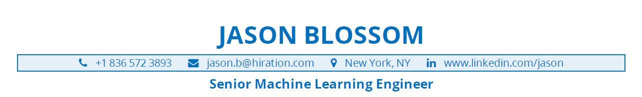 Machine-Learning-Resume-Profile-Title