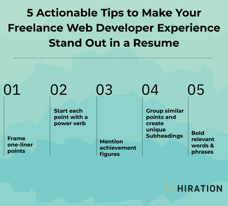Freelance-Web-Developer-Resume-Work-Experience-Tips