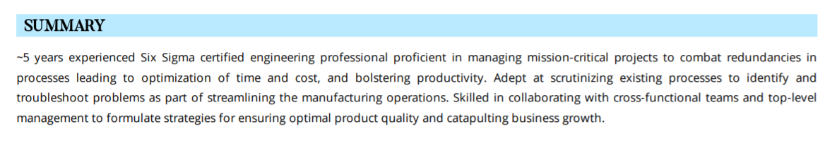 Process-Engineer_Summary