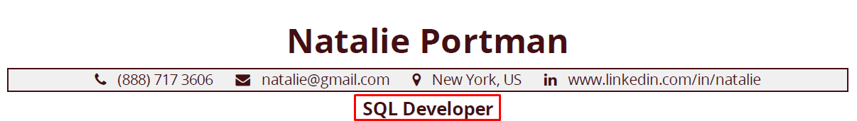 SQL-Developer-profile-title