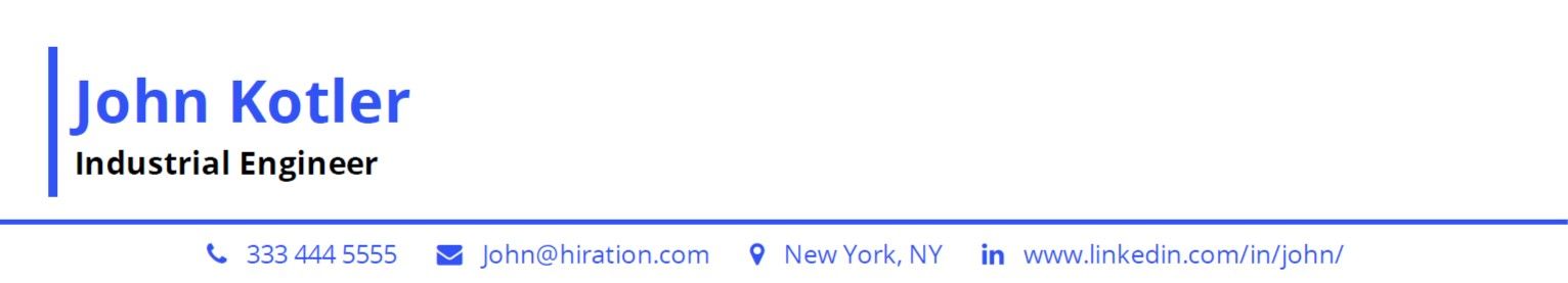 industrial-engineer-resume-profile-title