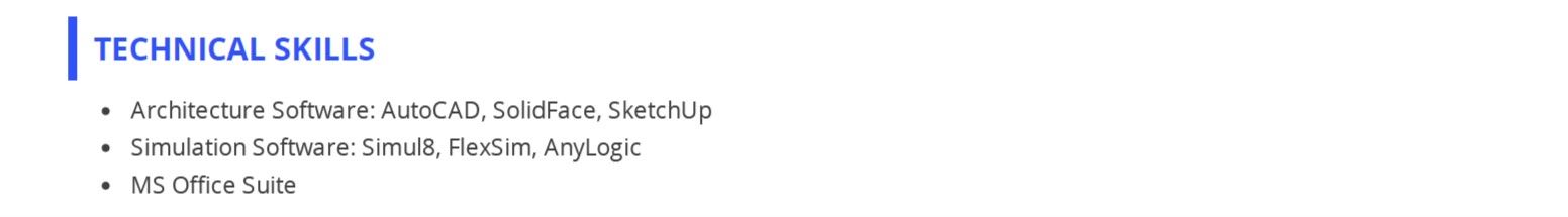 industrial-engineer-resume-technical-skills