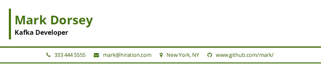 Kafka-Resume-Profile-Title