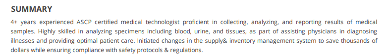 Lab-Technician-Summary