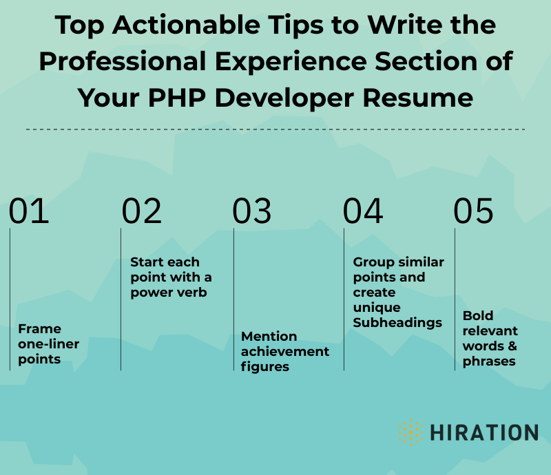 PHP-Developer-Resume-Work-Experience-Tips