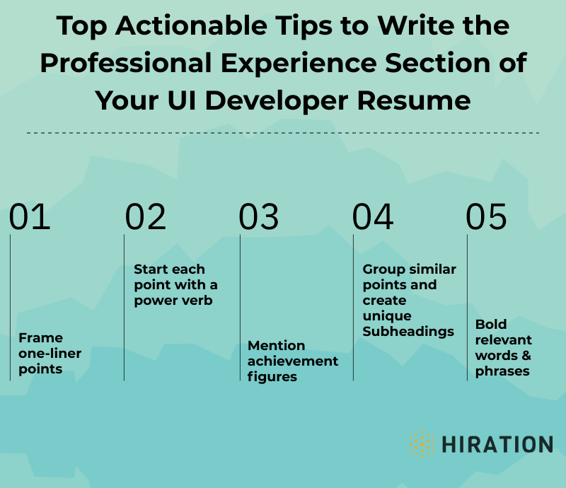 UI-Developer-Resume-Work-Experience-Tips