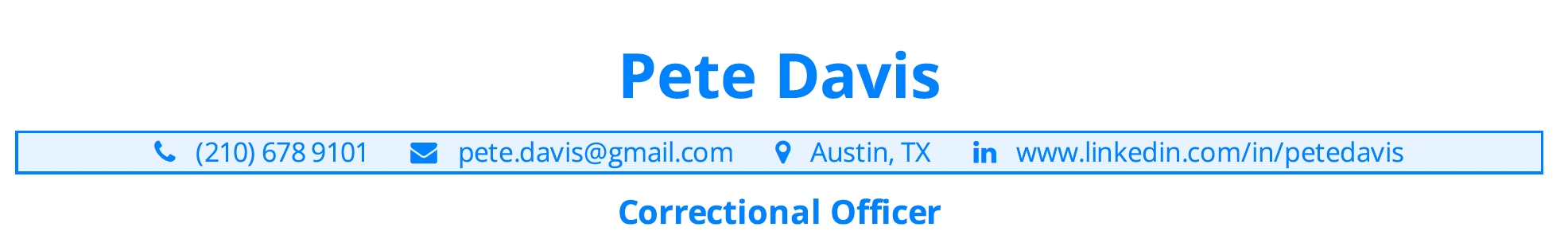 correctional-officer-resume-example-header