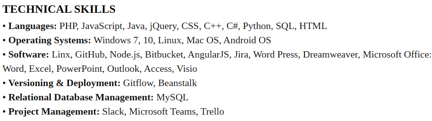 tech-skills