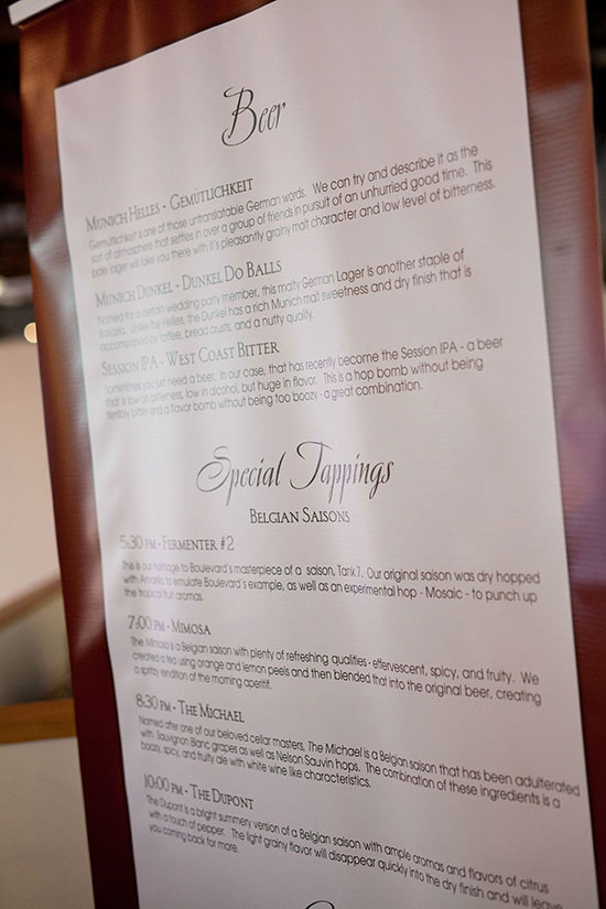 Homebrew wedding