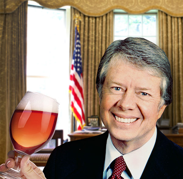 JImmy Carter Homebrewing