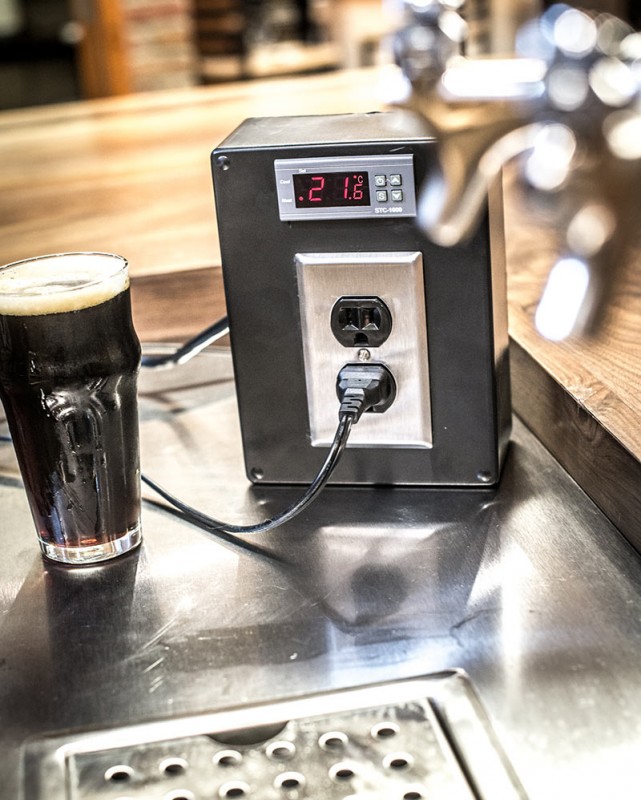 Homemade Temperature Control Homebrewing