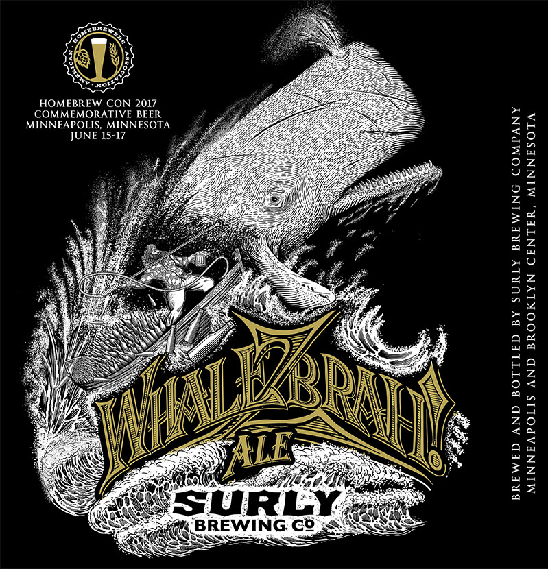 Whalezbrah! the 2017 Homebrew Con Commemorative Beer