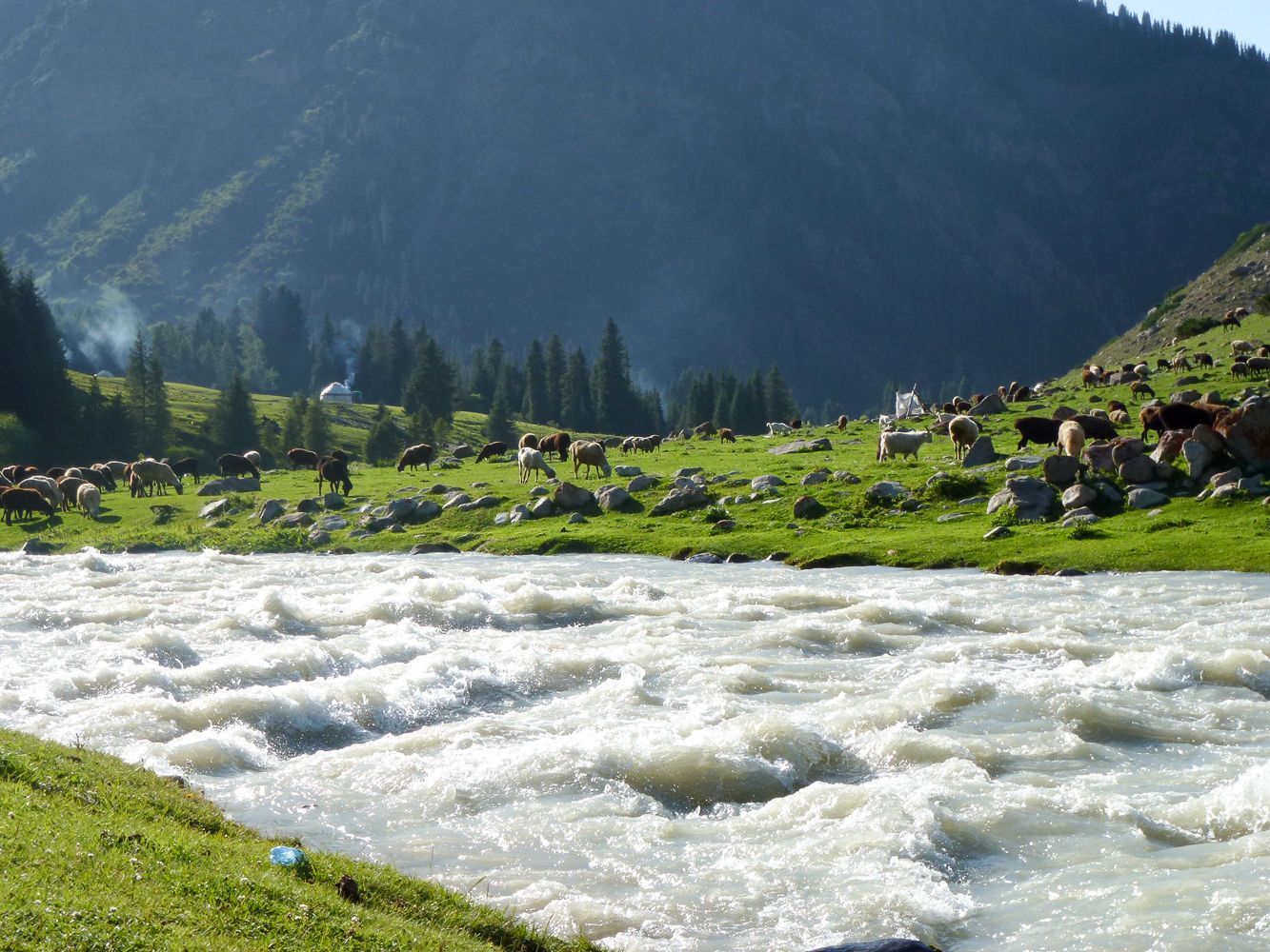 Trekking: Altyn Arashan - Karakol