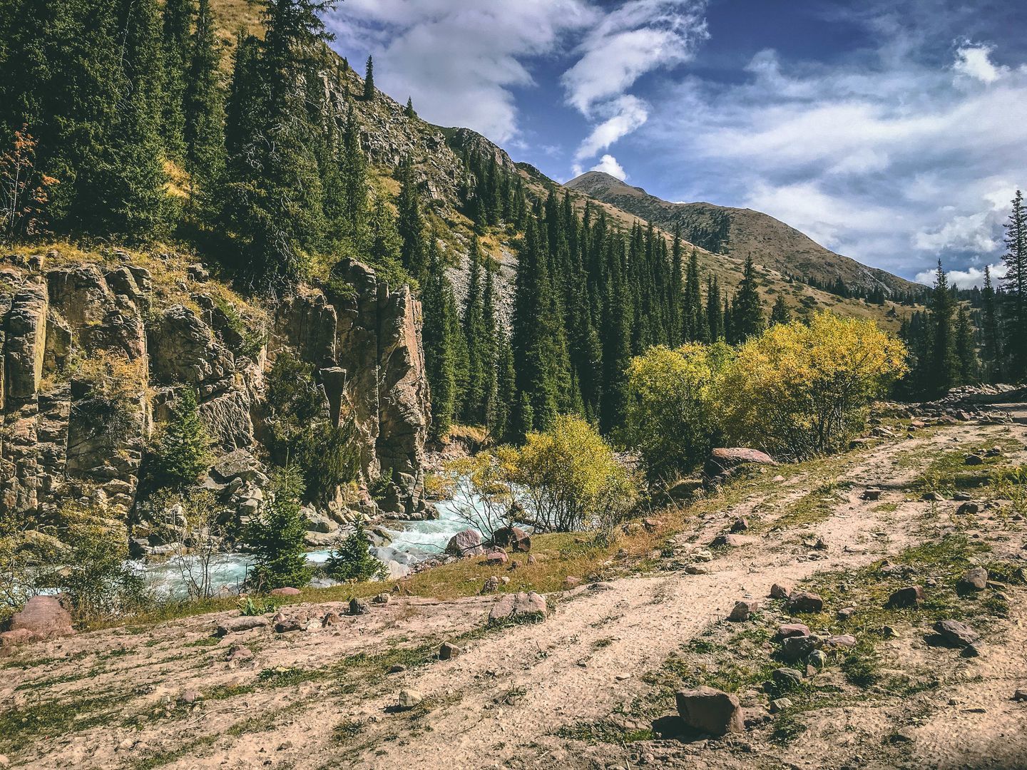 Biking: Kyzyl-Moinok Pass to Sary Jaz