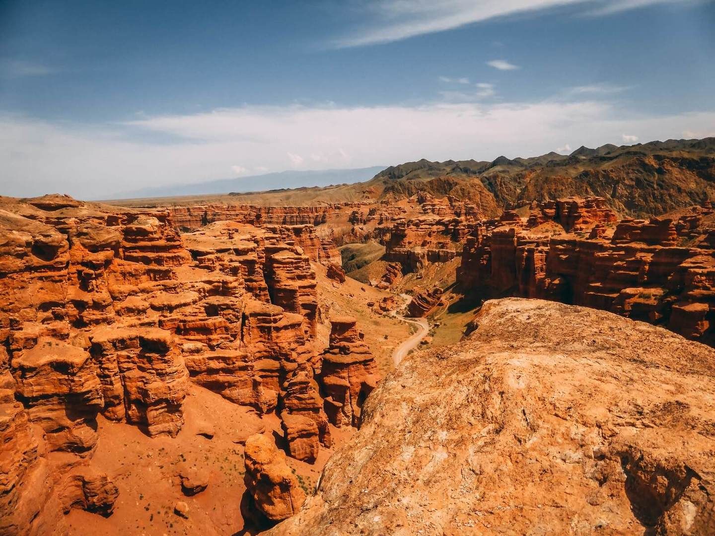 Karakol– Charyn Canyon - Almaty (400km, 7-8h)