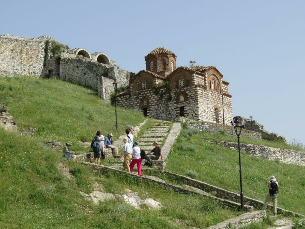 Hiking around Berat