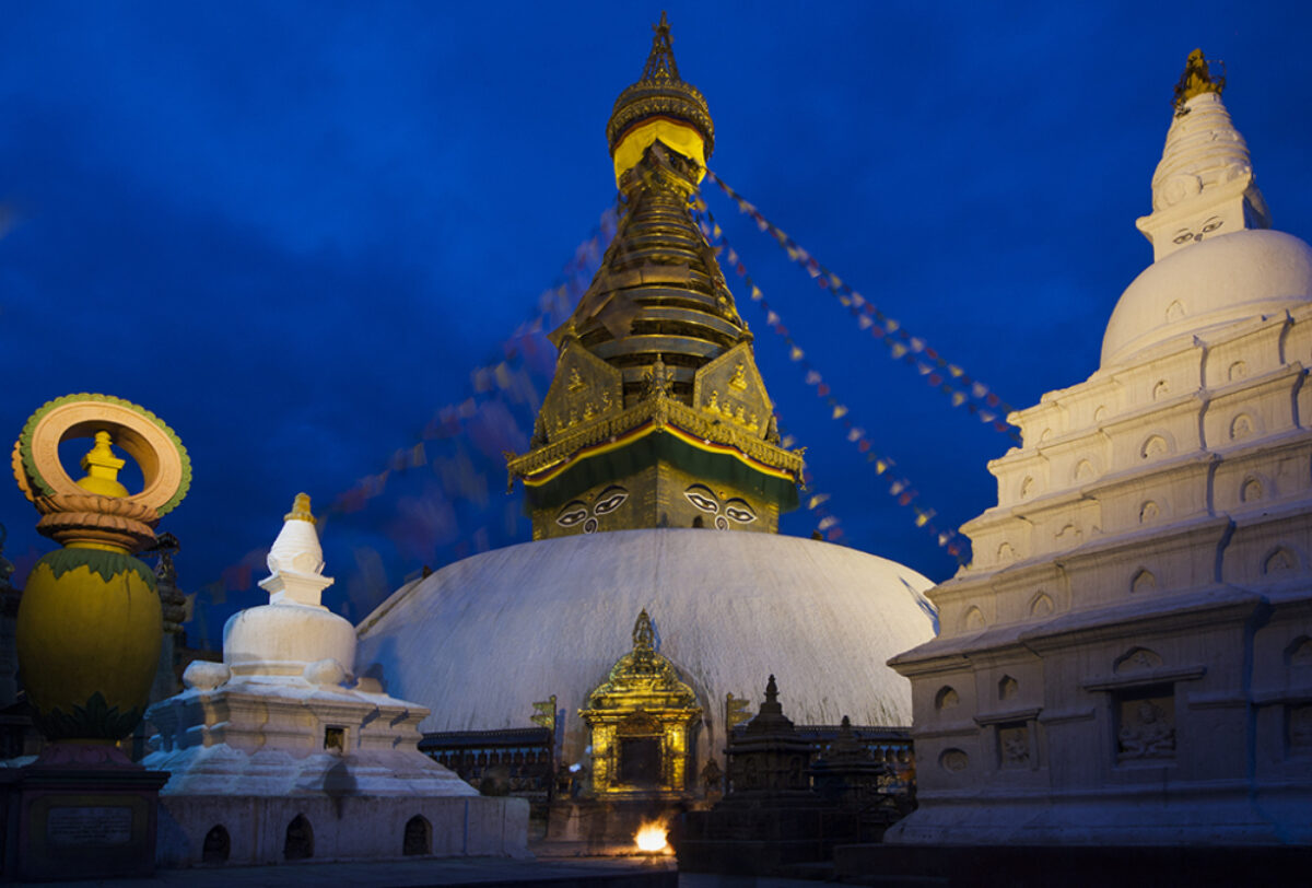 Arrive Kathmandu, fly to Pokhara and trek to Tirkedhunga Village