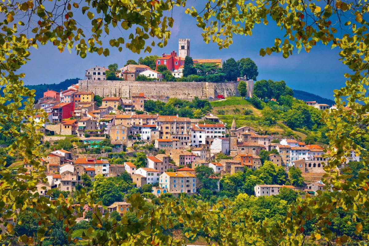 Istria’s coastlines and hilltop villages