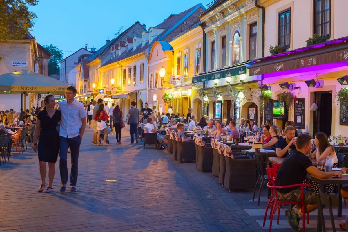 Taste cafe culture in Zagreb