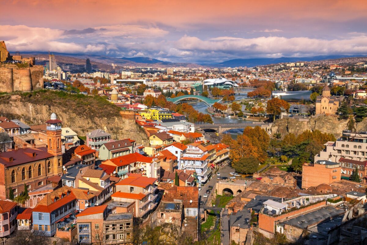 Take a sulphur bath in Tbilisi