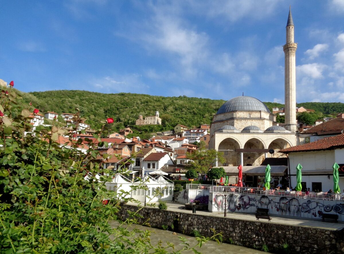 Crossing into Kosovo