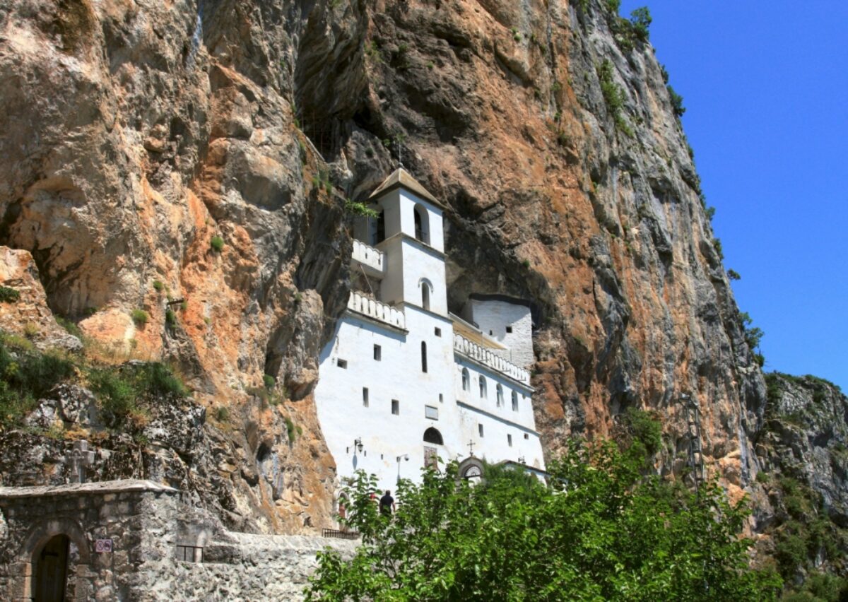 Cycle to Ostrog Monastery and sample wine in Virpazar
