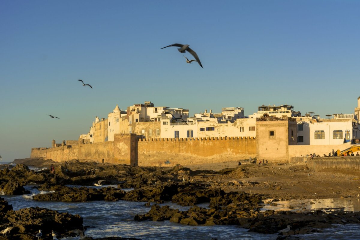 Cobbled fishing town of Essaouira