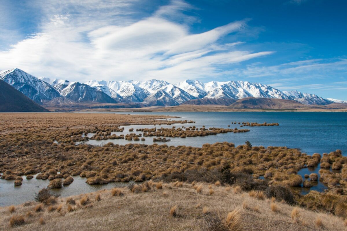 Explore outback New Zealand at Lake Heron