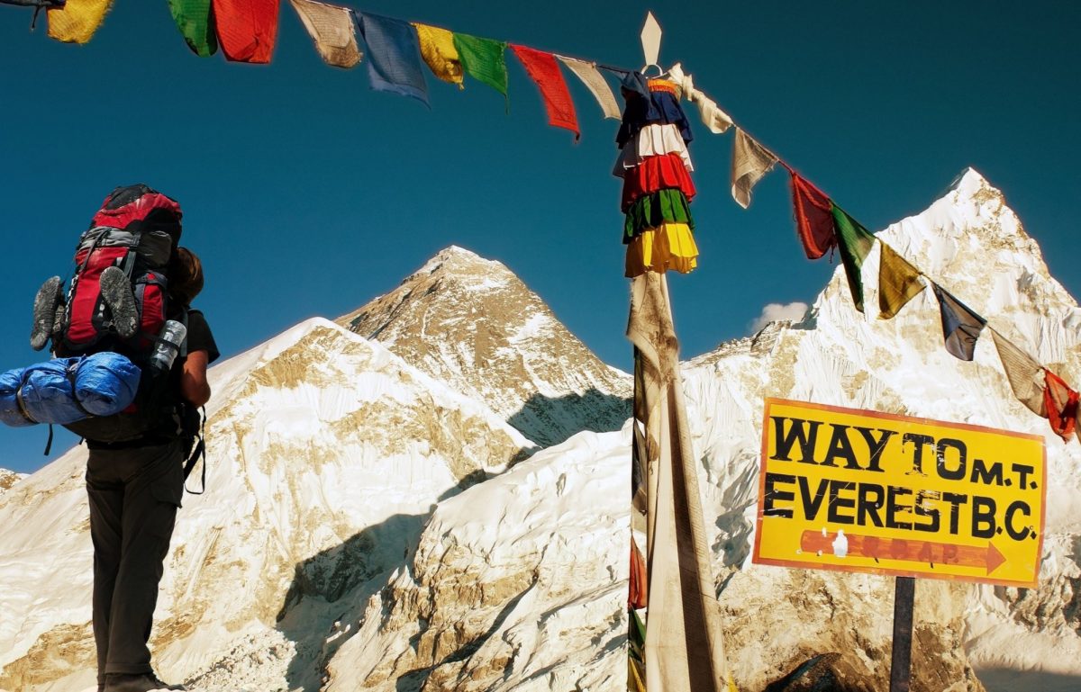The ltumate Everest trek