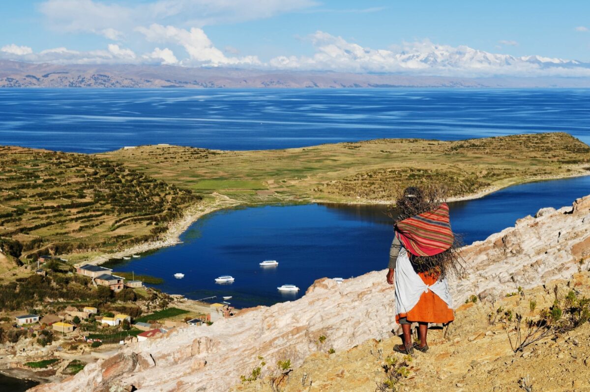 The islands of Lake Titicaca