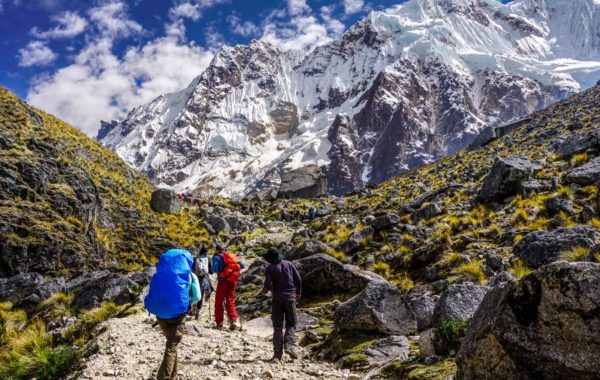 Trekking over Salkantay