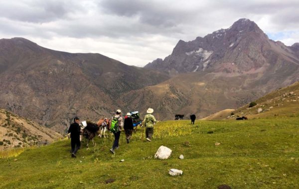 Tovasang Pass - Hazorchashma (trekking, 11 km +900/-1000m)