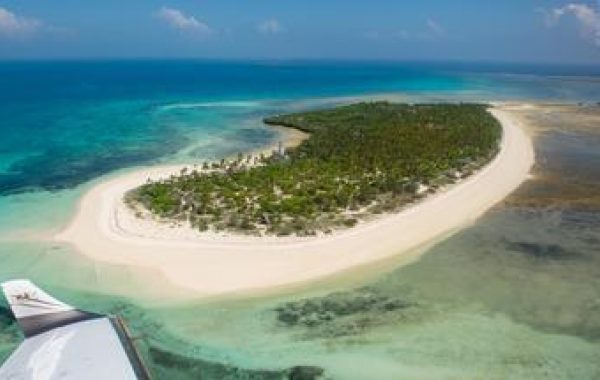 Stay at an eco-lodge on a private island