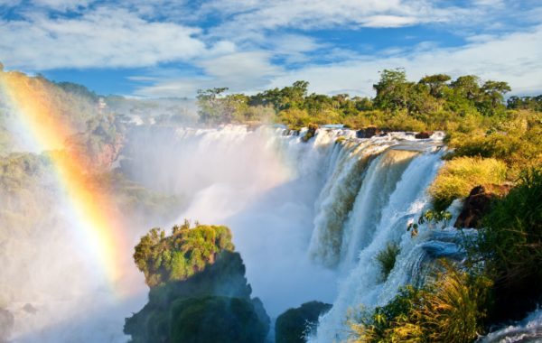 Witness thundering Iguazu