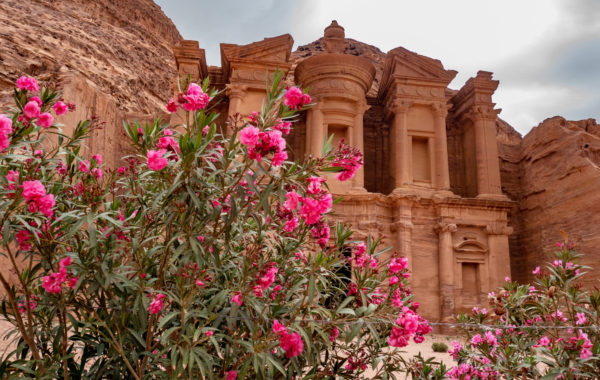 Hike the Al Khubtha trail for views of ancient Petra