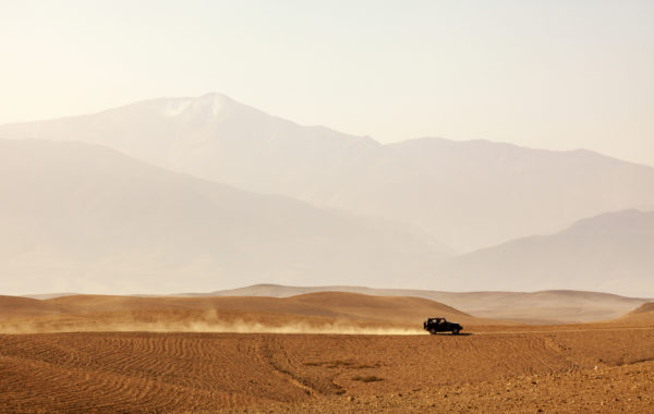 Camel trek the Agafay Desert