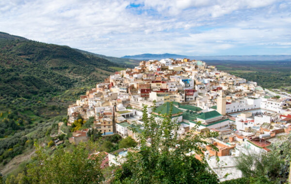 Bake Moroccan biscuits in the hillside town of Moulay Idriss