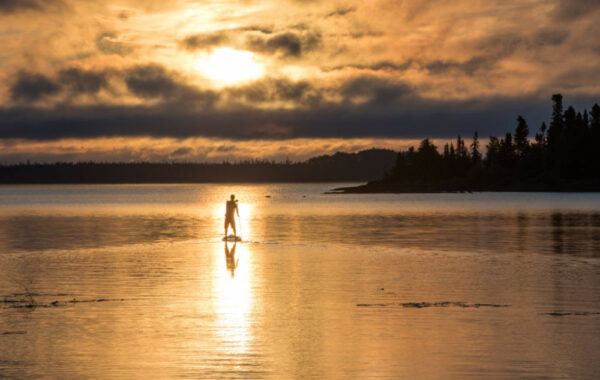 Standup paddle-boarding
